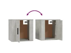 Outlet vidaXL TV-Wandschrank Betongrau 40x34,5x40 cm