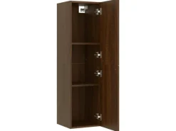 Clearance vidaXL TV-Wandschrank Braun Eichen-Optik 30,5x30x110 cm