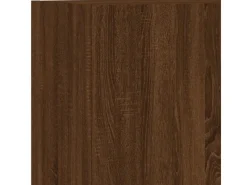 vidaXL TV-Wandschrank Braun Eiche-Optik 40,5x30x102 cm Holzwerkstoff