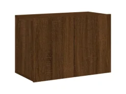 vidaXL TV-Wandschrank Braun Eichen-Optik 60x30x41 cm