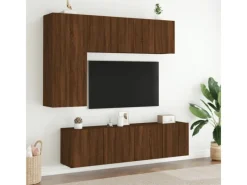 vidaXL TV-Wandschrank Braun Eichen-Optik 60x30x41 cm