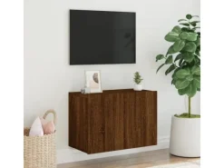 vidaXL TV-Wandschrank Braun Eichen-Optik 60x30x41 cm