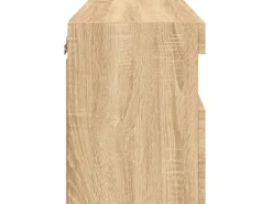 Online vidaXL TV-Wandschrank mit LED-Leuchten Sonoma-Eiche 60x30x40 cm