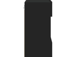 Online vidaXL TV-Wandschrank mit LED-Leuchten Schwarz 40x30x60,5 cm