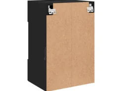 Online vidaXL TV-Wandschrank mit LED-Leuchten Schwarz 40x30x60,5 cm