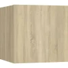 Hot vidaXL TV-Wandschrank Sonoma-Eiche 30,5x30x30 cm