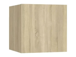 Hot vidaXL TV-Wandschrank Sonoma-Eiche 30,5x30x30 cm