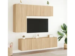 vidaXL TV-Wandschrank Sonoma-Eiche 60x30x41 cm