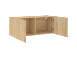 Outlet vidaXL TV-Wandschrank Sonoma-Eiche 100x30x41 cm