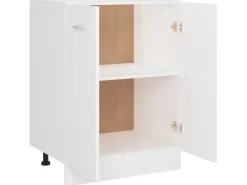 Online vidaXL Unterschrank Weiß 60x46x81,5 cm Holzwerkstoff