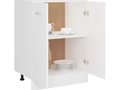 Online vidaXL Unterschrank Weiß 60x46x81,5 cm Holzwerkstoff