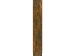 Best vidaXL Vitrinenschrank Räuchereiche 82,5x30,5x185,5 cm Holzwerkstoff