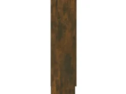 Clearance vidaXL Vitrinenschrank Räuchereiche 82,5x30,5x115 cm Holzwerkstoff