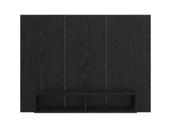 Hot vidaXL Wand TV Schrank Schwarz Eichen-Optik 120 x 23,5 x 90 cm 875187 Eiche Schwarz