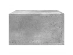 Hot vidaXL Wand-Nachttisch Betongrau 35x35x20 cm Modell 7
