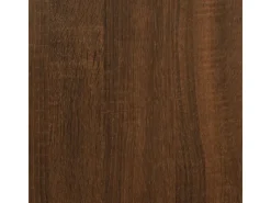 vidaXL Wand-Nachttisch Braun Eiche 35x30x51 cm Holzwerkstoff