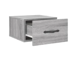 Hot vidaXL Wand-Nachttisch Grau Sonoma 35x35x20 cm Modell 6