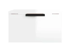 Online vidaXL Wand-Nachttisch Hochglanz-Weiß 34x30x20 cm
