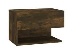 vidaXL Wand-Nachttisch Räuchereiche Holzwerkstoff Modell 4