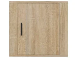 Outlet vidaXL Wand-Nachttisch Sonoma-Eiche 50x30x47 cm