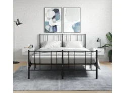 Best vidaXL Wand-Nachttische 2 Stk Hochglanz-Weiß 35x35x20 cm Modell 7