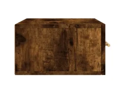 vidaXL Wand-Nachttische 2 Stk Räuchereiche 35x35x20 cm Modell 6