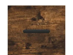 vidaXL Wand-Nachttische 2 Stk Räuchereiche 35x35x20 cm Modell 3