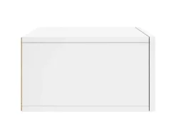 Hot vidaXL Wand-Nachttische 2 Stk Weiß 35x35x20 cm Modell 2