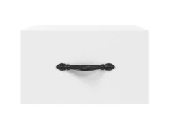 Hot vidaXL Wand-Nachttische 2 Stk Weiß 35x35x20 cm Modell 2