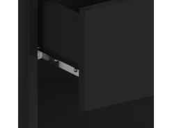 Sale vidaXL Wand-Nachttische 2 Stk Schwarz Holzwerkstoff Modell 4