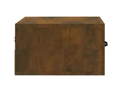 vidaXL Wand-Nachttische 2 Stk Räuchereiche 35x35x20 cm Modell 1