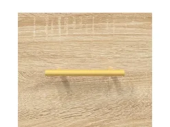 Best vidaXL Wand-Nachttische 2 Stk Sonoma-Eiche 35x35x20 cm Modell 3