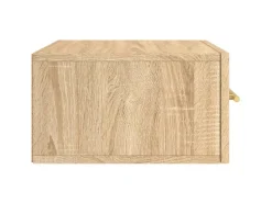 Best vidaXL Wand-Nachttische 2 Stk Sonoma-Eiche 35x35x20 cm Modell 3