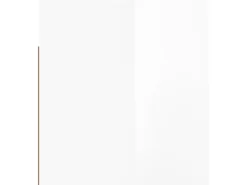 vidaXL Wand-Nachttische 2 Stk Hochglanz-Weiß 50x36x40 cm