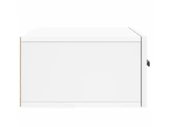 Discount vidaXL Wand-Nachttische 2 Stk Weiß 35x35x20 cm Modell 3