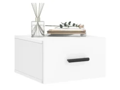 Discount vidaXL Wand-Nachttische 2 Stk Weiß 35x35x20 cm Modell 3