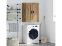 vidaXL Wandschrank Artisan-Eiche 69,5 x 34 x 90 cm Holzwerkstoff 882431