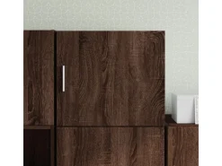 Outlet vidaXL Wandschrank Braun Eichen-Optik 45x42,5x40 cm Holzwerkstoff 846109 Eiche Braun