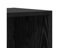 vidaXL Wand-TV-Schrank 2 Stk Schwarz Eichen-Optik 37 x 37 x 72 cm 3393556