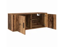 vidaXL Wand-TV-Schrank 100 x 34,5 x 40 cm 881153 Altholz