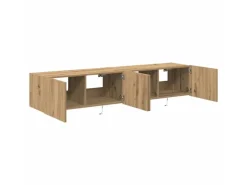 vidaXL Wand-TV-Schrank Eiche Handwerklich 80 x 35 x 31 cm Holzwerkstoff 863107