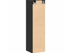 Sale vidaXL Wand-TV-Schrank Schwarze Eiche 30,5 x 30 x 110 cm Holzwerkstoff 862572 Eiche Schwarz
