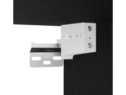 New vidaXL Wand-TV-Schränke 2 Stk Schwarz Eichen-Optik 60 x 30 x 30 cm 882927