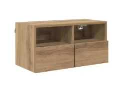 vidaXL Wand-TV-Schränke 2 Stk Artisan-Eiche 60 x 30 x 30 cm Holzwerkstoff 882925