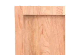 vidaXL Waschtischplatte Hellbraun 60x30x4 cm Massivholz Behandelt