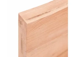 vidaXL Waschtischplatte Hellbraun 60x30x6 cm Massivholz Behandelt