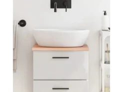 Sale vidaXL Waschtischplatte Hellbraun 40x30x2 cm Massivholz Behandelt