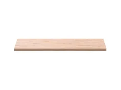 vidaXL Waschtischplatte 100x50x2,5 cm Massivholz Buche Modelll 1
