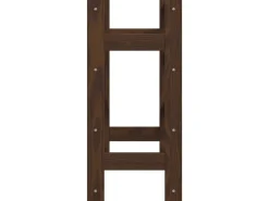 Discount vidaXL Weinregal für 16 Flaschen Braun Massivholz Kiefer