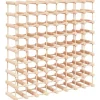 Online vidaXL Weinregal für 72 Flaschen 90,5x23x90,5 cm Massivholz Kiefer